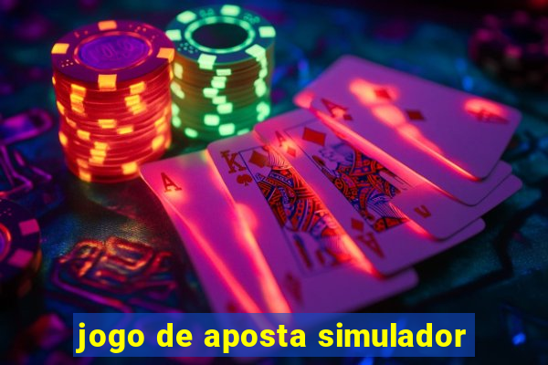 jogo de aposta simulador